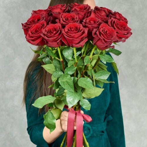 Valentino Pasiūlymas: 15 Raudonų Rožių