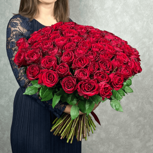 Flowery - Valentino Pasiūlymas: 101 Raudona Rožė